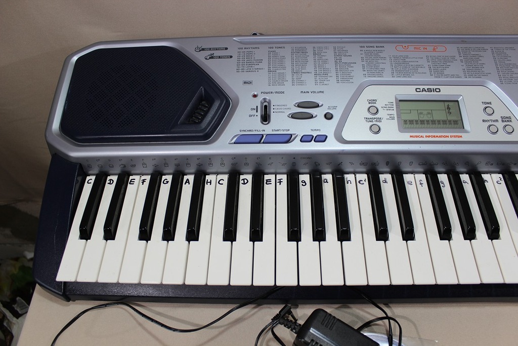 SPRAWNY ORYGINALNY KEYBOARD CASIO CTK 491 OKAZJA 7182805351