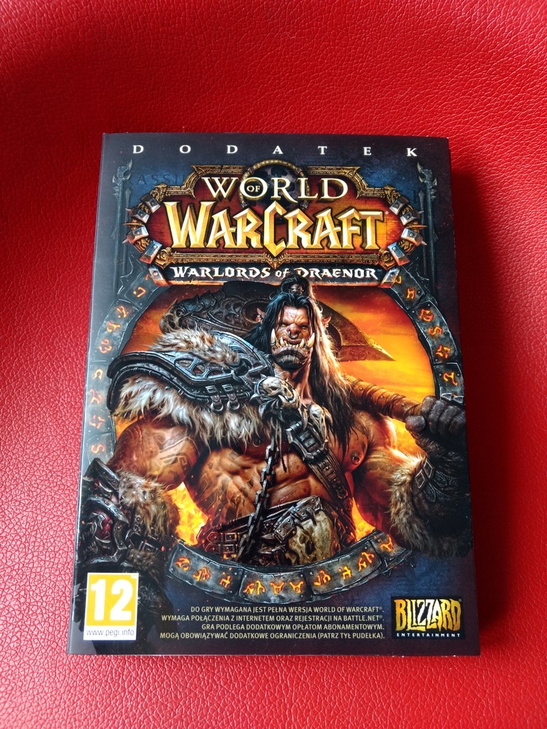 World Of Warcraft Warlords Of Draenor PUDEŁKO BOX