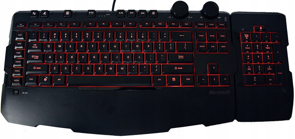 Klawiatura Microsoft Sidewinder X6 + mysz X7