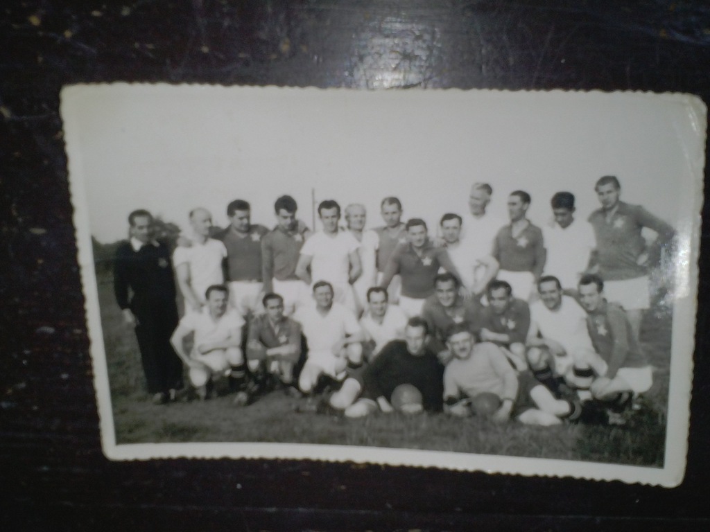 Wisła Kraków. Zdjęcie drużyny 1950/1960
