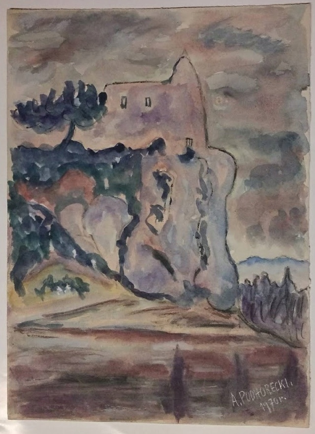 PODHORECKI KLASZTOR W TYŃCU TYNIEC 1970