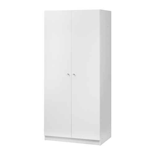 IKEA BOSTRAK szafa 2 drzwiowa BIAŁA 80x50x180
