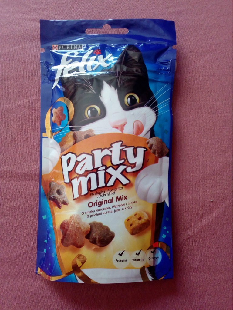 Sucha karma dla kota Felix Party Mix Purina przeką 7363676081