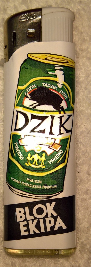 Ekipa blok zapalniczka Unikat 5 Dzik od 1 złoty