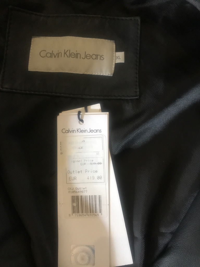 Kurtka meska nowa Calvin Klein XL