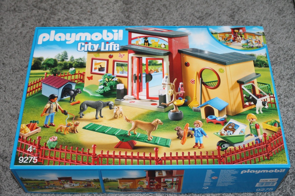 PLAYMOBIL CITY LIFE 9275 WIELKI HOTEL DLA PSÓW