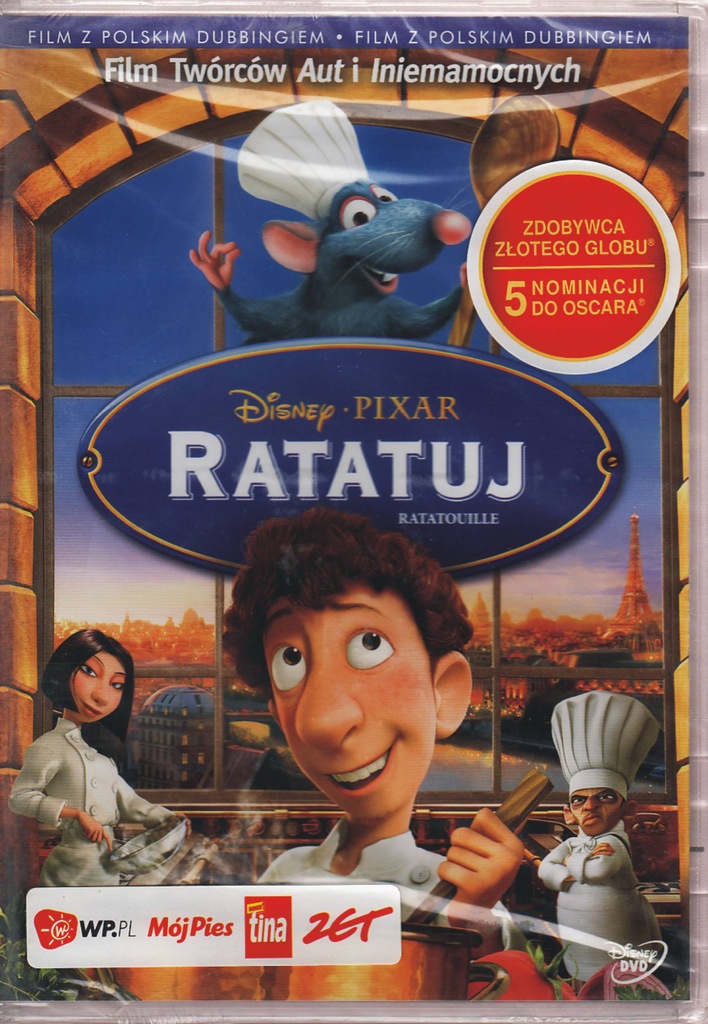 RATATUJ DVD