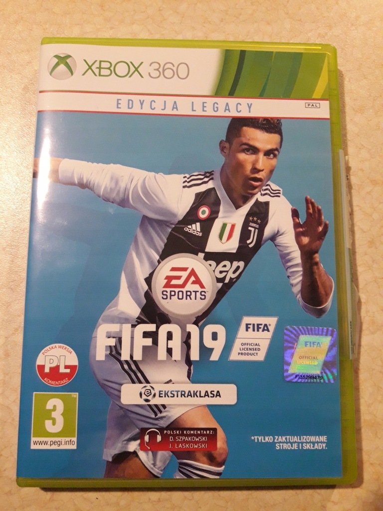 FIFA19 XBOX 360 PL FIFA 19 XBOX360 POLSKA PUDELKO - 7594205129 - oficjalne  archiwum Allegro