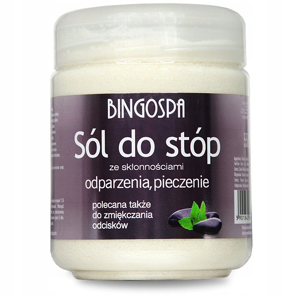 SÓL DO STÓP ODPARZENIA PIECZENIE ODCISKI BingoSpa