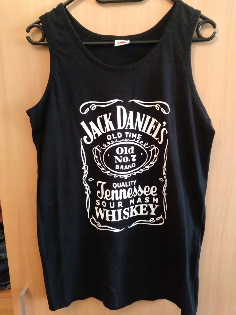 Jack Daniels whisky bokserka top restyle rock punk