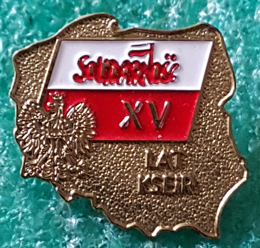 ODZNAKA SOLIDARNOŚĆ 15 LAT KSEIR