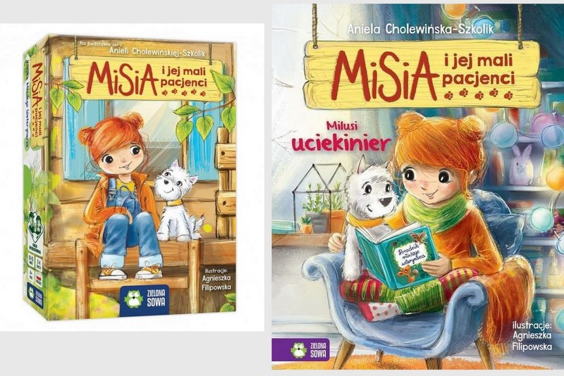 Misia i jej mali pacjenci Milusi uciekinier +GRA