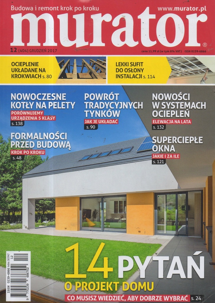 12/2017 MURATOR 14 pytań o projekt domu