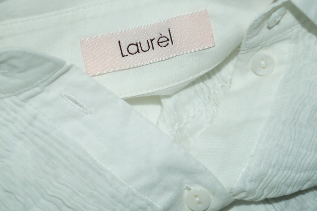 LAUREL ESCADA piękna biała bluzeczka J.NOWA 38