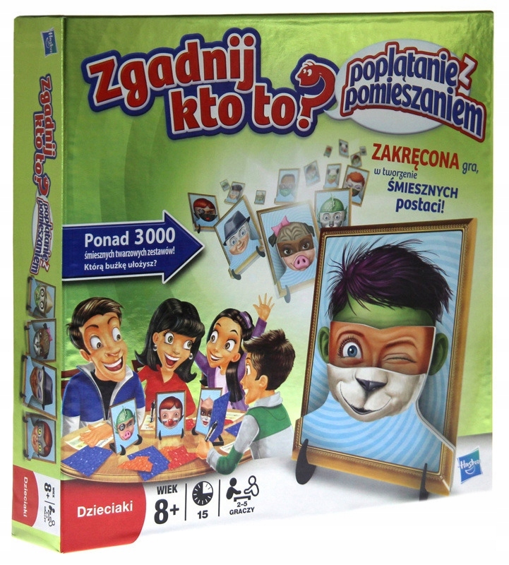 ZGADNIJ KTO TO? POPLĄTANIE Z POMIESZANIEM - HASBRO