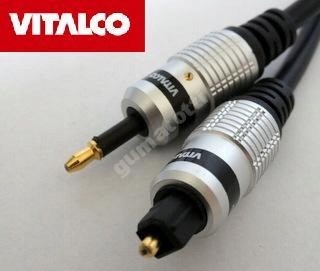 Kabel Przewód optyczny toslink T-J 5m VITALCO FV