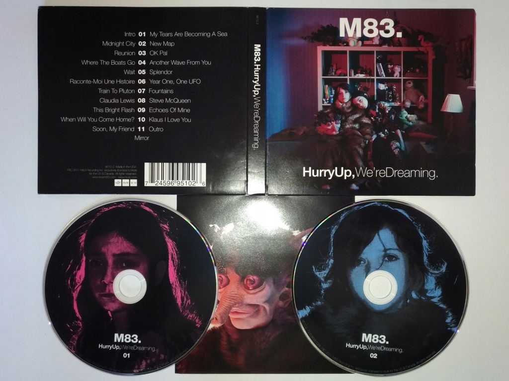 M83 - Hurry Up, We're Dreaming US 2CD 2011 digipak