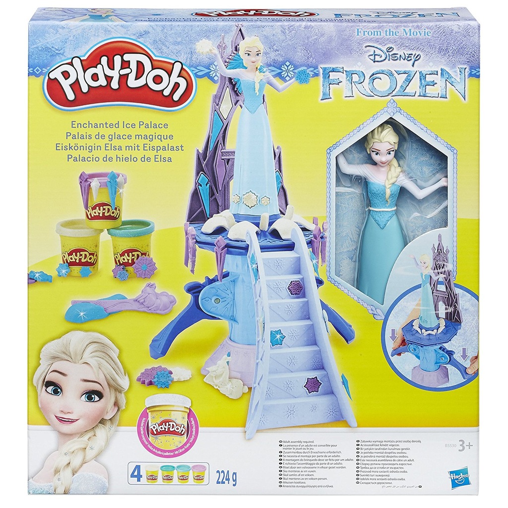 PLAY DOH CIASTOLINA FROZEN KRAINA LODU PAŁAC ELSY