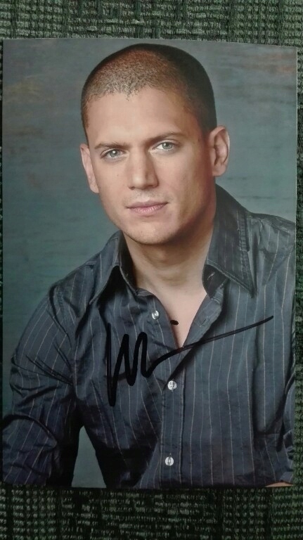 WENTWORTH MILLER! Autograf!