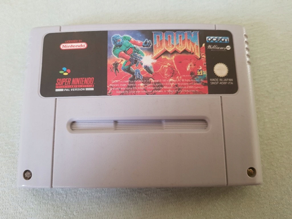 SNES Super Nintendo Doom