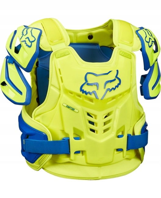 BUZER FOX ADULT RAPTOR VEST NIEBIE-ŻÓŁTY ROZ. L/XL