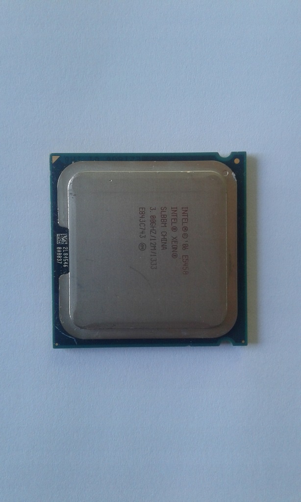 Сравнение процессоров intel xeon e5450 и e7500