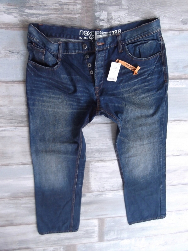 NEXT__jeans STRAIGHT spondie męskie__W38L32