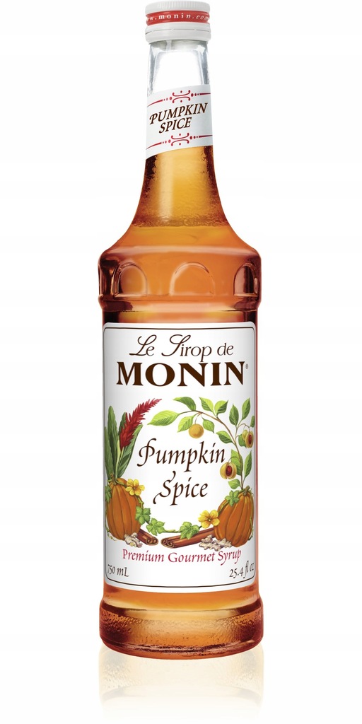 SYROP MONIN PUMPKIN SPICE, DYNIOWY KORZENNY 0,7L