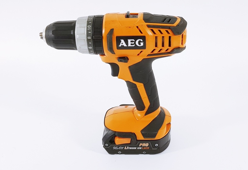WIERTARKA AEG BSB 14G2 + AKU 14,4 BEZ ŁADOWARKI