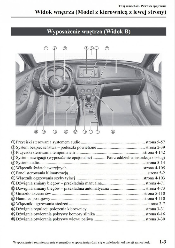 Mazda 6 20122014+Radio Instrukcja Obsługi 6896526372
