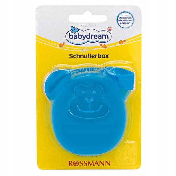 Babydream Pojemnik na Smoczki Niebieski Miś