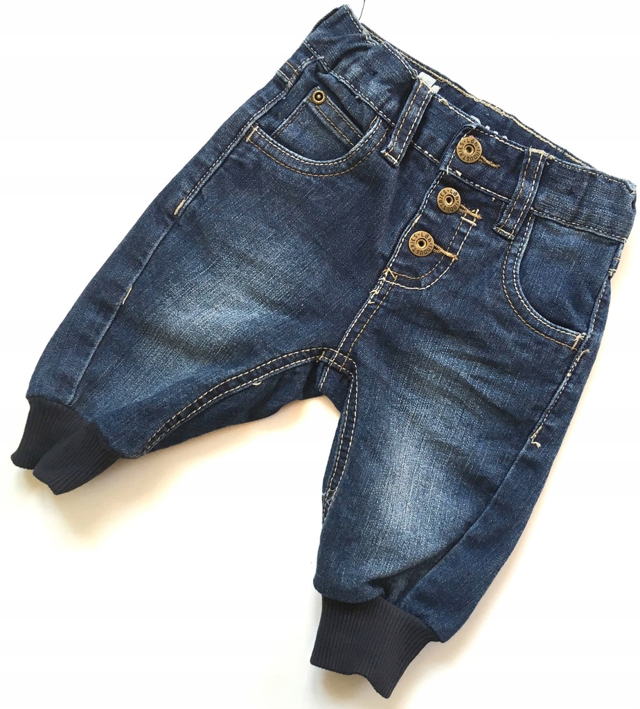 KAPPAHL spodenki jeans ściągacze 62 2-4m