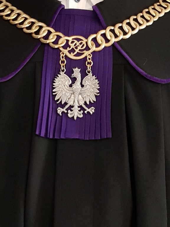 Łańcuch sędziowski RP oryginał