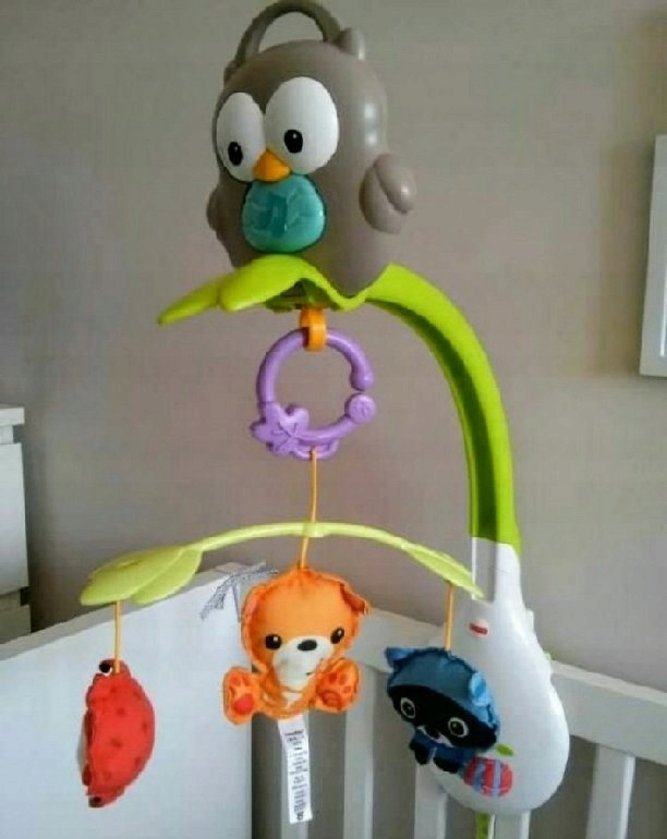 Karuzela Fisher Price leśni przyjaciele