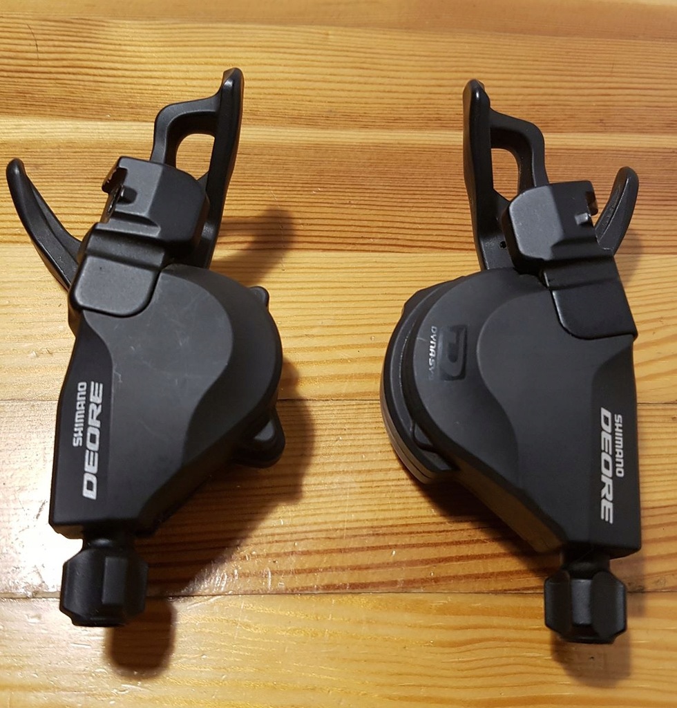 Manetki Shimano Deore SL-M610 lewa i prawa