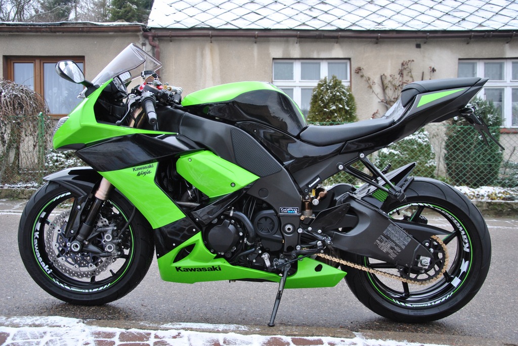 Kawasaki ZX 10R Ninja 08r Niemcy Transport Gratis