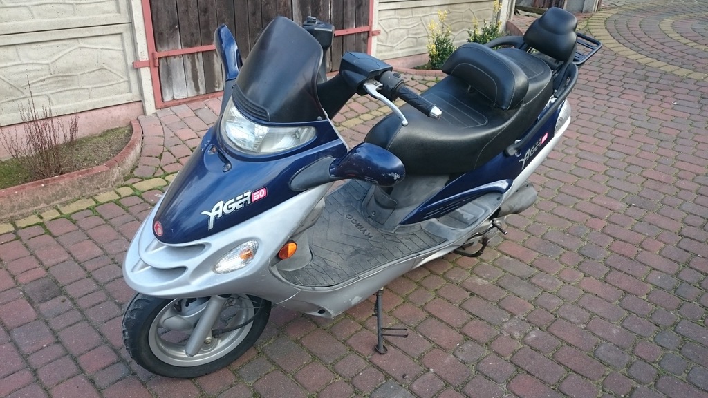 KYMCO Yager 50  2005 r. Benzyna Przebieg 15 000 km