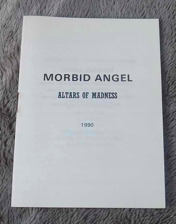 Morbid Angel Altars Of Madness TEKSTY