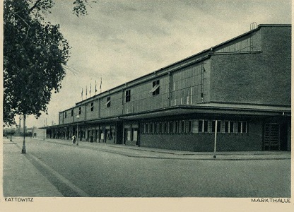 KATOWICE HALA TARGOWA  reprodukcja