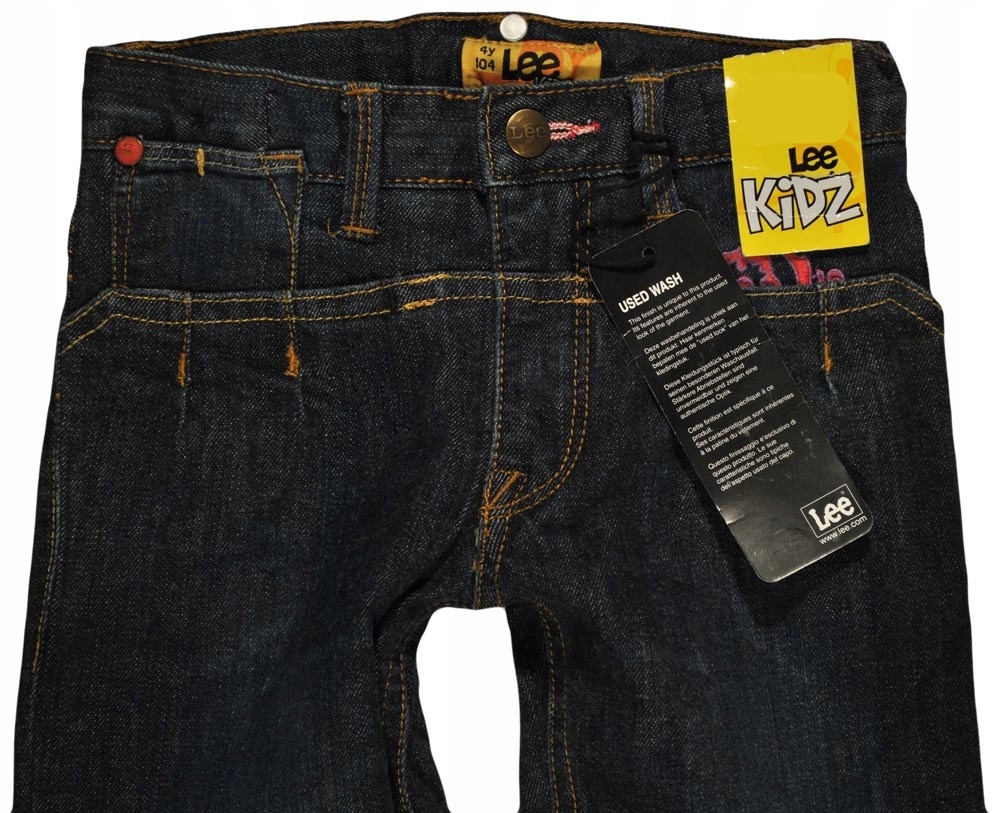 LEE spodnie dziewczece jeans KIDZ SIBLEY 8Y 128cm