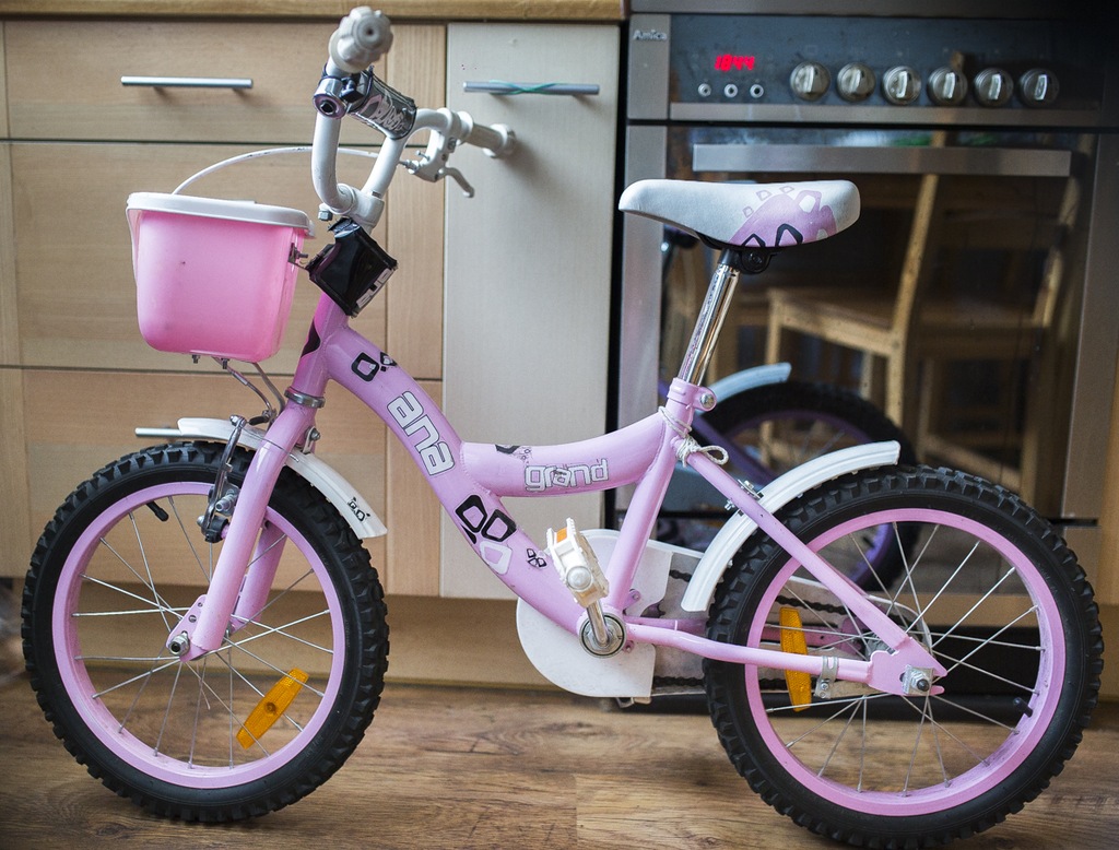 Rower dla dziewczynki (4-7 lat)