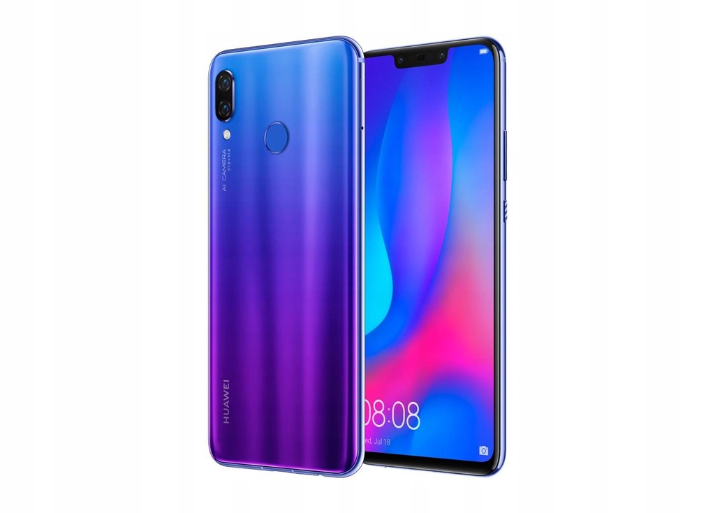 Smartfon Huawei Nova 3 4/128 GB Dual SIM LTE Octa - 7512529032 ...
