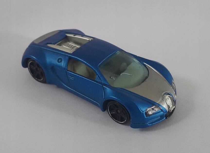 bugatti veyron hot wheels 2002