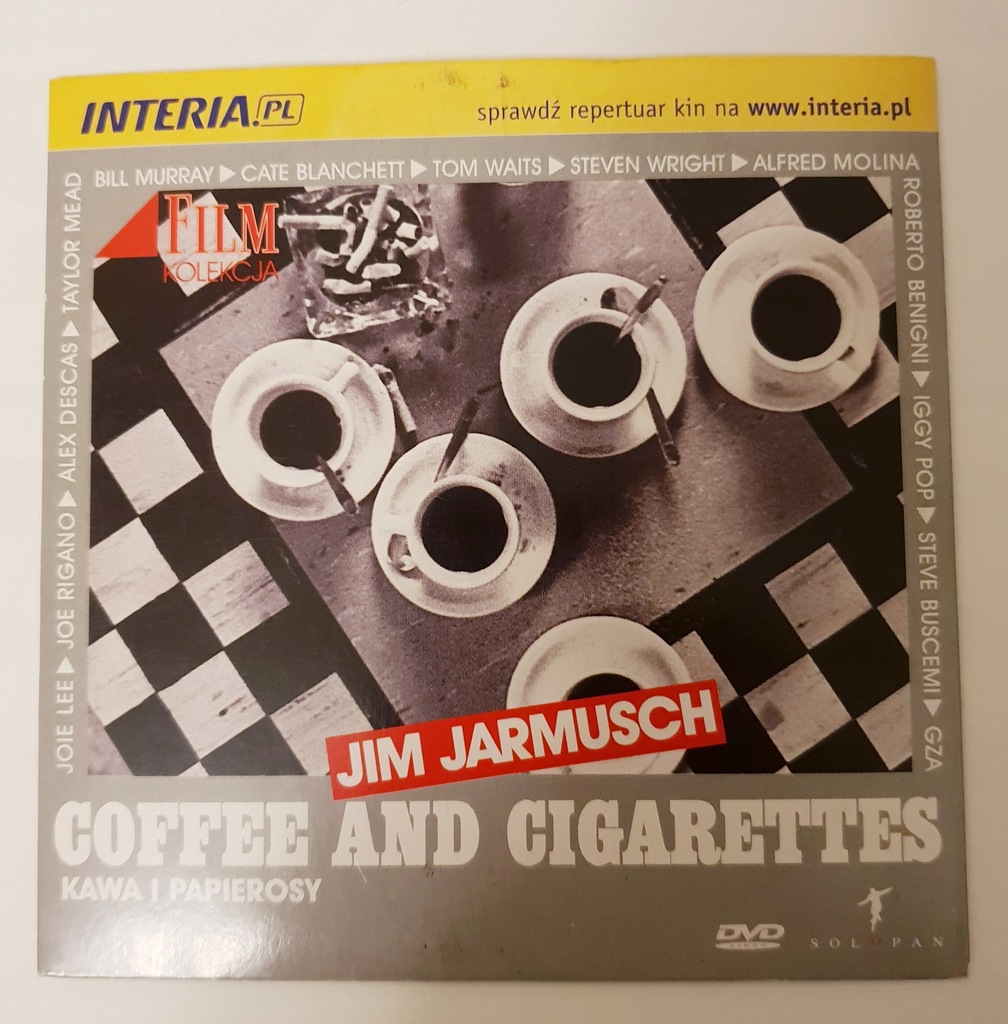 KAWA I PAPIEROSY Jim Jarmusch Coffee and Cigarette 7740514852