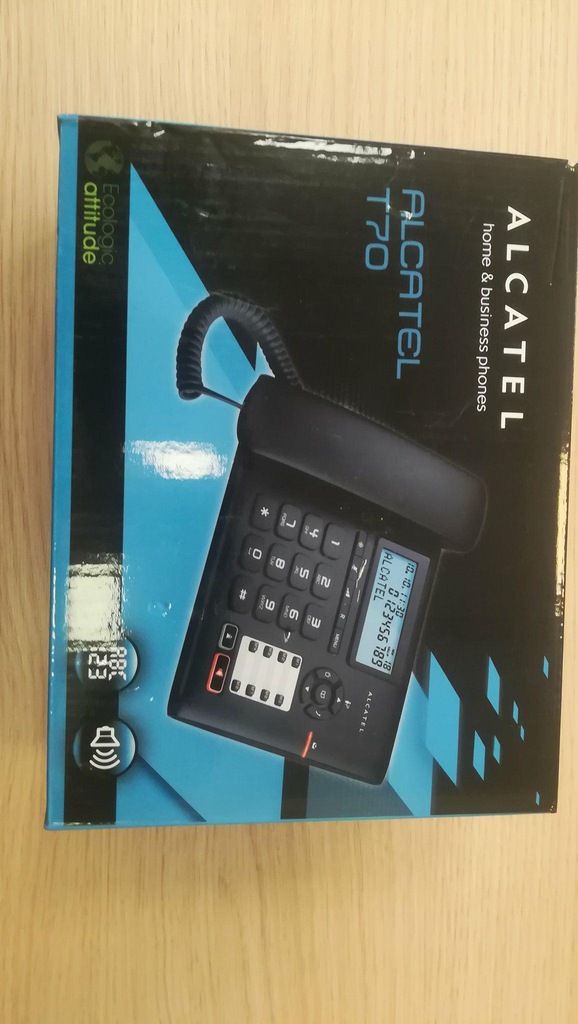 Telefon stacjonarny Alcatel T70 - nowy