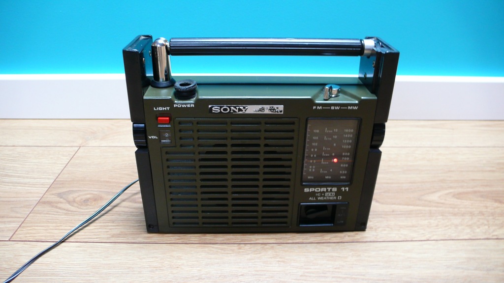 SONY ICF-111 Sports11 ポータブルラジオ ラジオ・コンポ SONY