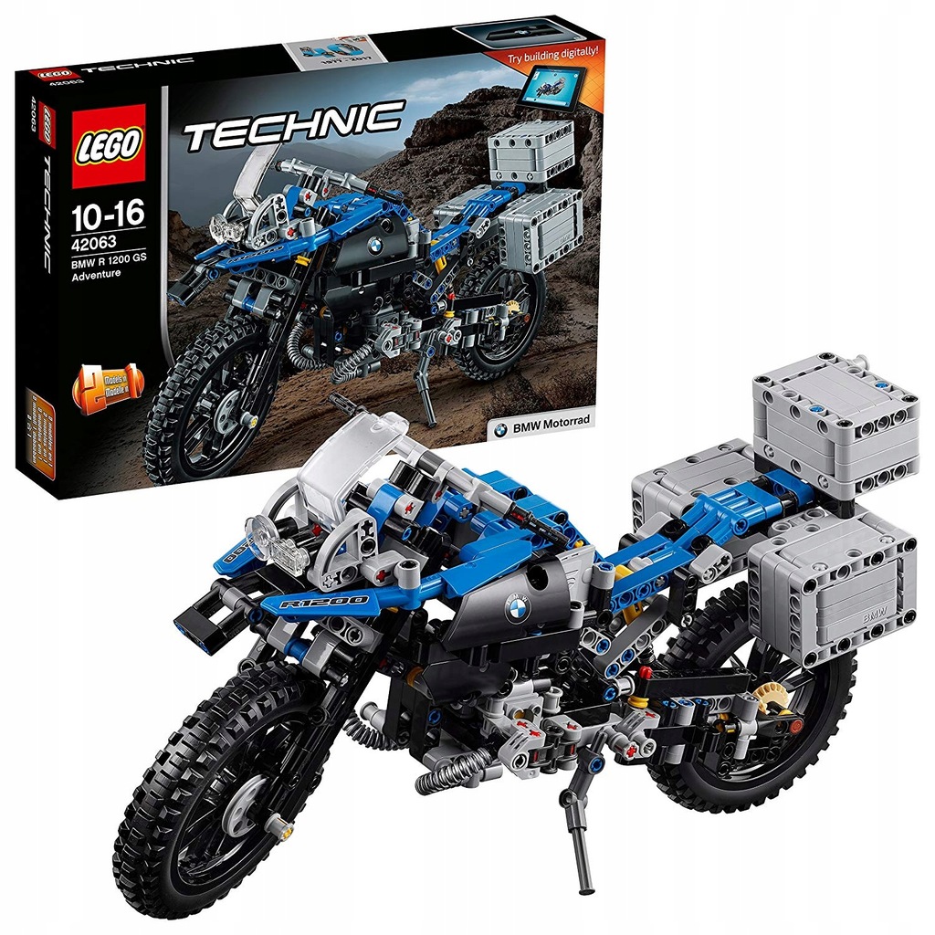 LEGO TECHNIC MOTOR MOTOCYKL BMW klocki 42063