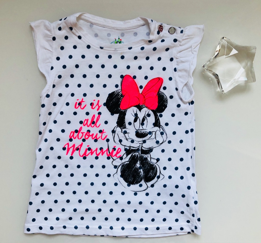 Disney Babyt Cool Club 92 Mickey Mouse koszulka