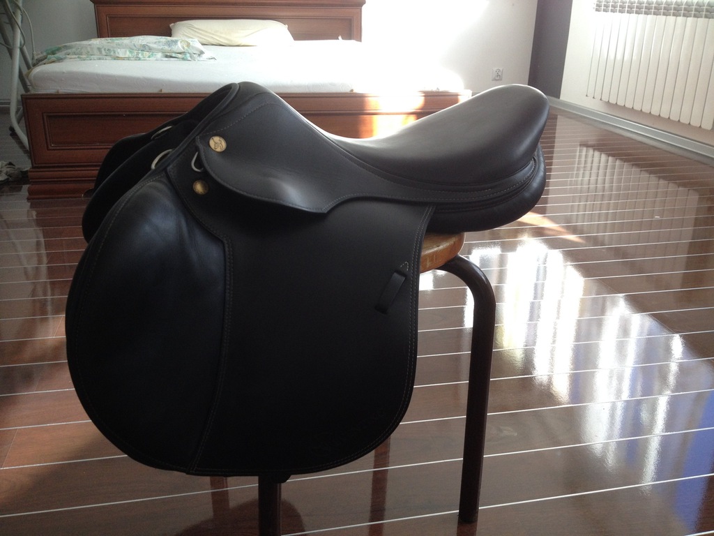 Siodło Prestige Eventing D Wkkw 17 32 stan idealny