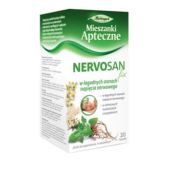 NERVOSAN FIX 20 SASZETEK